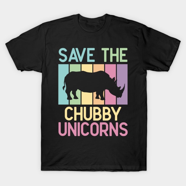 Save the chubby unicorns T-Shirt by marina63